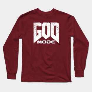 God Mode - Hell Style Long Sleeve T-Shirt